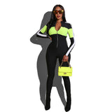 Autumn Jumpsuit Tight Jumpsuit Long Sleeve Pants Casual Multicolor