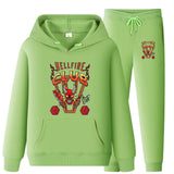 Stranger Things Hellfire Club Hoodie Sweater Suit