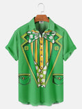Men Beach T Shirts Men's Short Sleeve Shirt