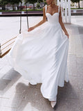 Bridesmaid Dress Women's Sexy Sling Backless See-through Wedding Dress Large Swing Maxi Dress