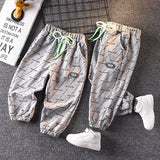Toddler Boys Pants Boys' Pants Spring and Autumn Sports Casual Pants