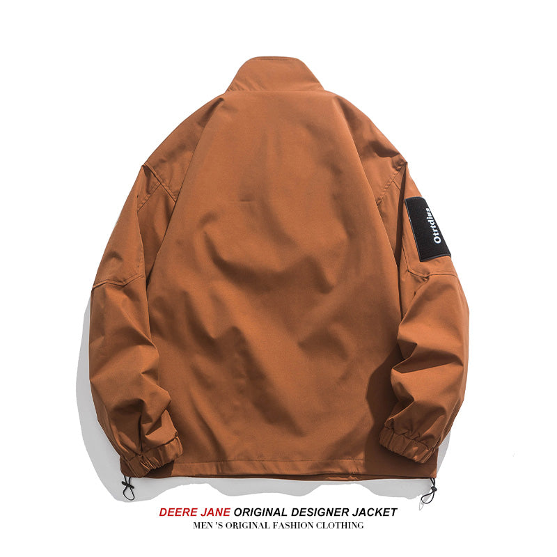 Men Jacket Spring Coat Men's Loose All-Match Casual