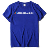 Let's Go Brandon T Shirt Letter Print Short-Sleeve T-shirt Bottoming Shirt