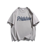 Men T Shitrs Summer Printed round Neck Short Sleeve