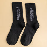 V Lone Socks Socks Men's Middle Tube Socks Cotton Women Long Socks