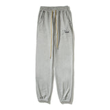 Kanye West Sunday Service Pant Vintage Drawstring Ankle-Tied Trousers Loose Casual Terry Shorts