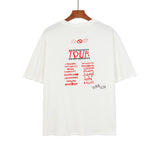 Cactus Jack McDonalds Shirt Travis Scott Cactus Jack Short Sleeve Men's and Women's Loose Trendy round Neck T-shirt