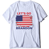 Let's Go Brandon T Shirt Women's Top Printed Short Sleeve T-shirt Women