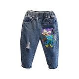 Toddler Boys Pants Boys' Jeans Children's Autumn Models Casual Pants