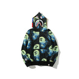 WGM Closing Printing Men's Women's Pullover Zipper Street