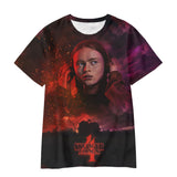 Stranger Things T Shirt Cosplay Costume 3DT T-shirt