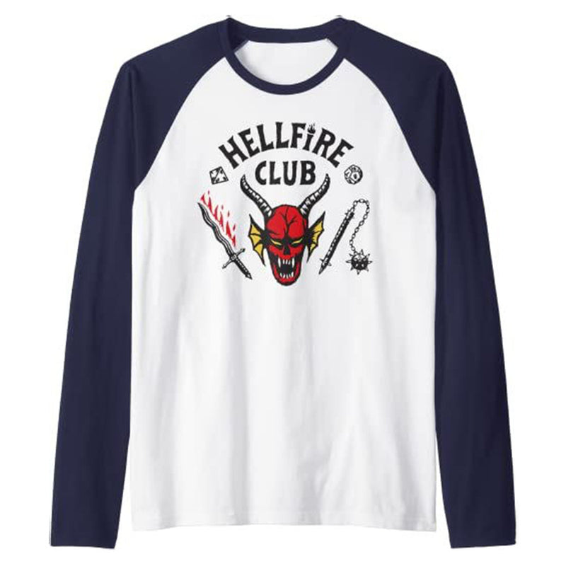 Stranger Things Hellfire Club T Shirt Digital Printed Breathable
