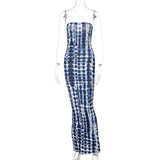 Nina Parker Graffiti Dress Sexy Temperament Skirt