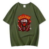 Hellfire Club Shirt Printed T-Shirt Top Short Sleeve