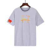 Cactus Jack McDonalds Shirt Summer Printed T-shirt round Neck Men's and Women's Short Sleeve