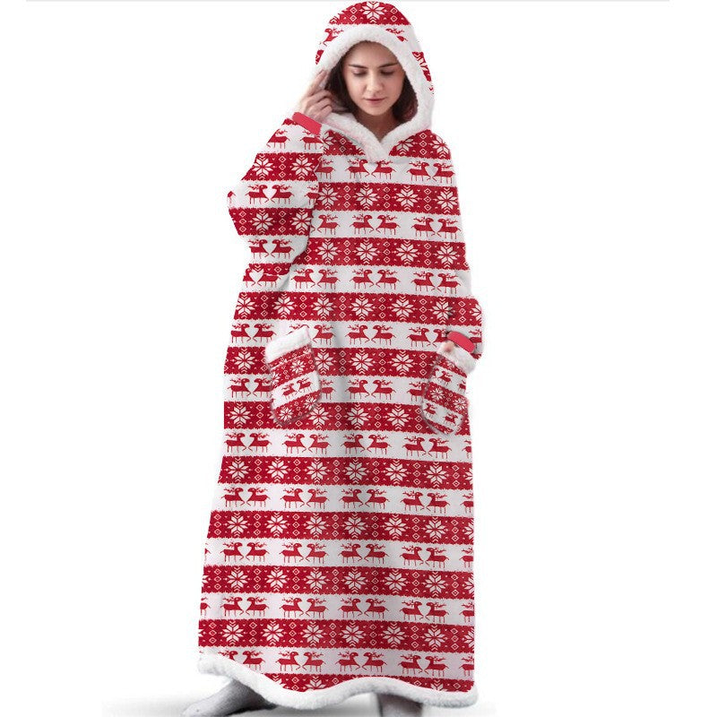Hoodies Blankets Long Lazy Clothes Pajamas Home