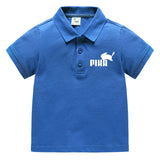 Children Pokemon Pikachu T Shirt Polo Shirt Pure Cotton Baby T-shirt