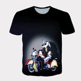 Bugs Bunny Shirt Spring And Summer New Men'S Short-Sleeved Printed 3d Cartoon Bugs Bunny T-Shirt For Children'S Clothing