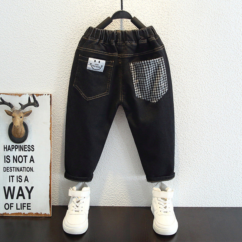 Toddler Boys Pants Boys' Jeans Spring and Autumn