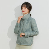Women Winter Coats Puffer Jacket Down Coat Autumn and Winter Down Jacket Women's Spring and Autumn Warm Stand Collar Jacket