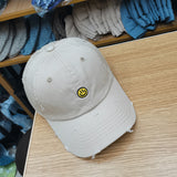 Smiley Face Cap Baseball Cap Embroidered Peaked Cap