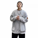 Men Sweatshirts Sweater Men's round Neck Spring and Autumn Loose Boys