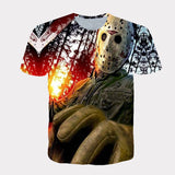Michael Myers T Shirt Fashion Personality 3D Digital Printing