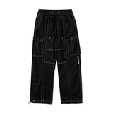 Man Fall Outfits Cargo Pants Printed Wide Leg Sports Trousers Men and Women Loose Cargo Casual Pants