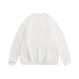Preppy Aesthetic Sweatshirt Heyhenry Color Letter Pattern round Neck Sweater Men and Women Casual