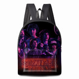 Stranger Things Backpack Student Large Capacity Backpack Portable Printing Children's Male Schoolbag