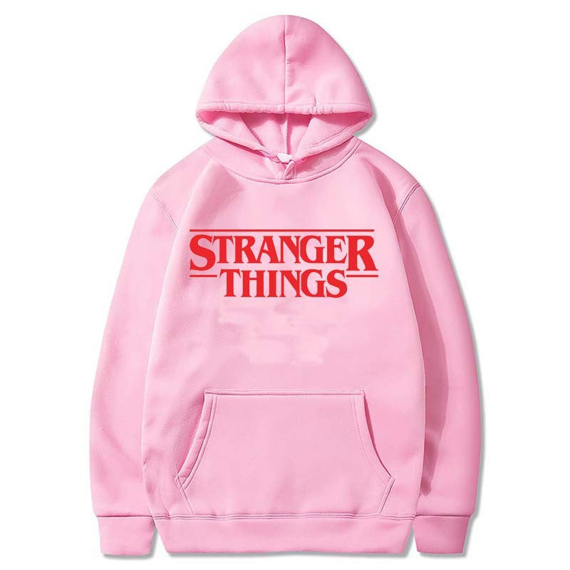 Stranger Things Hoodie Men's Casual Hooded Sports Fleece Pullover