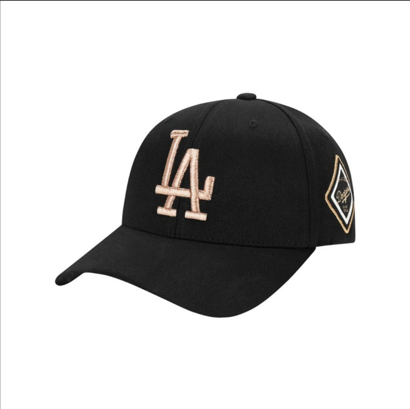 La 9fifty Hats Golden Edge Men's and Women's Hard Top NY Hip Hop Fashion
