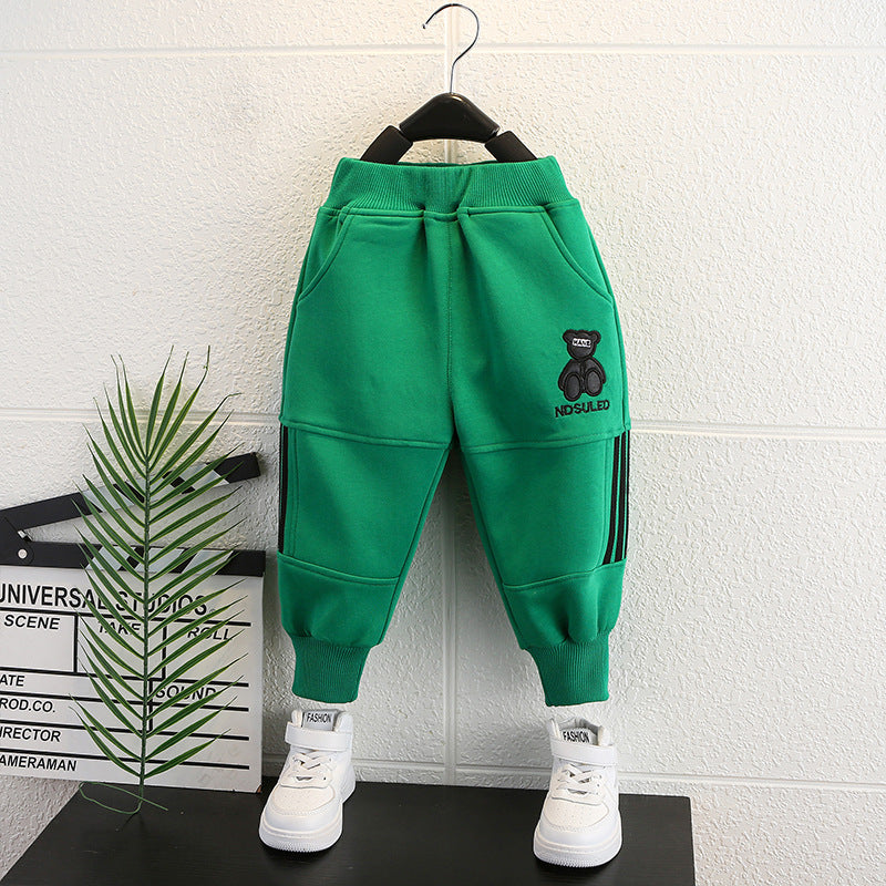 Toddler Boys Pants Boys' Pants Spring and Autumn Leisure Sports