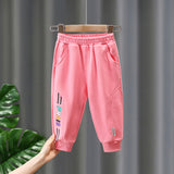 Toddler Girls Pants Girls' Spring Clothes Children's Sports Casual Pants