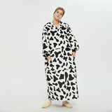 Hoodies Blankets Double-Layer Blanket Sweater for Women Cold Protection in Autumn and Winter Thermal Pajamas