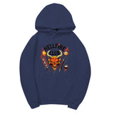 Stranger Things Hoodie Stranger Things Season 4 Printed Hoodie Top