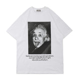 Oversized 90S T Shirt Spring and Summer Joint Name round Neck Loose Short Sleeves T-shirt for Men