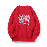 Children Boy Hoodie Autumn and Winter Fleece Sweater Printing