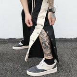 Men Pants Retro Loose Straight Casual Pants Men's Clothing