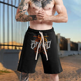 Rave Outfits Men Shorts Large Size Loose Casual Shorts Men's Summer