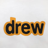 Drew House Drew Loose round Neck Simple All-Match Smiley Face High Street Style Couple T-shirt Men