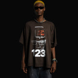Rrr123 T Shirt Casual Sports Loose Gome Glasses Kid