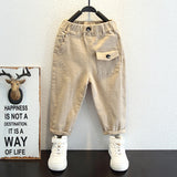 Toddler Boys Pants Children's Cotton Overalls Autumn Clothing