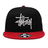 Stussy Cap Sutssy Flat-Brimmed Cap Flat Brim NY Baseball Cap Men Women Solid Color
