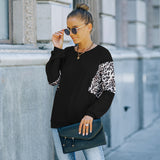 Women Fall Outfits Sweater Women Autumn Long Sleeve Crew Neck Sweater