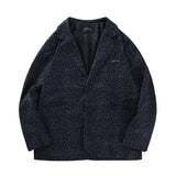 Mens Fall Outfits Suit Jacket Men's Loose BF Leisure Suit Jacket