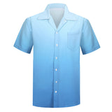Men Beach T Shirts Summer Short Sleeve Shirt Men's Casual