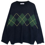 Preppy Aesthetic Sweater Autumn and Winter Knitted Sweater Jacket Female