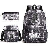 Stranger Things Backpack Pencil Case Shoulder Three-Piece Set