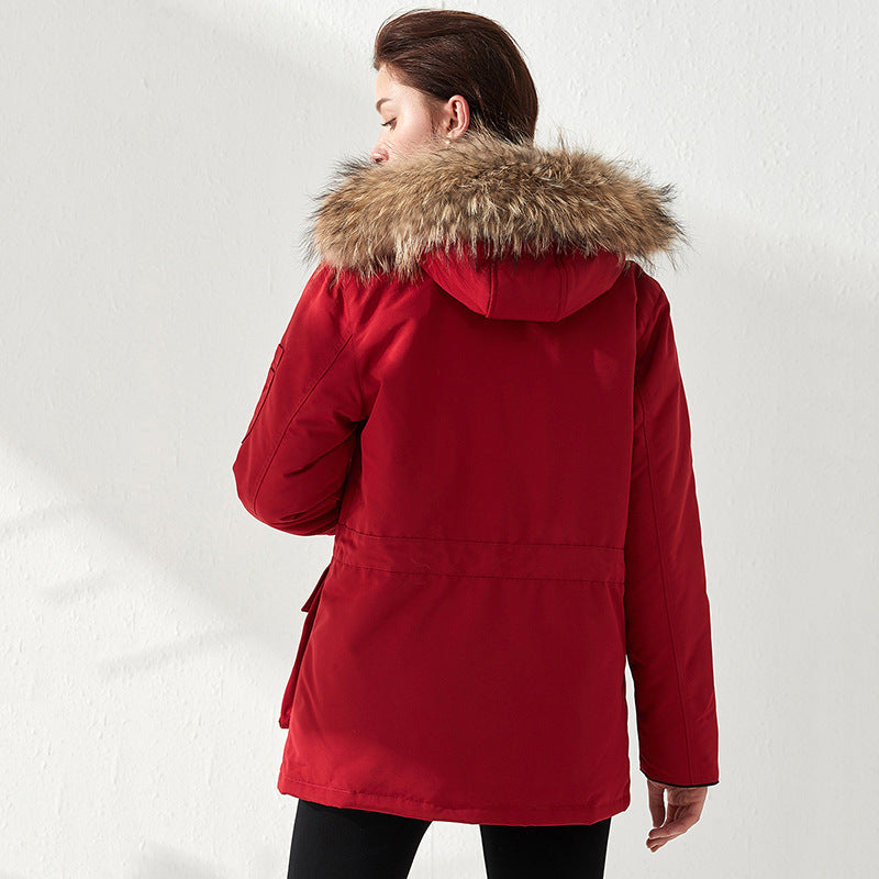 Women Winter Coats Puffer Jacket down Coat down Jacket Female Mid-Length Winter Clothing